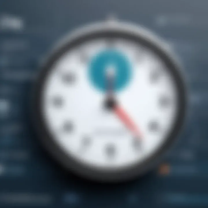 Illustration of various time tracking tools