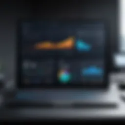 A sleek interface of Work Station Pro showcasing its dashboard