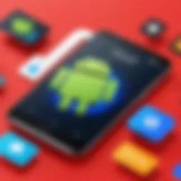 Backup process on an Android device