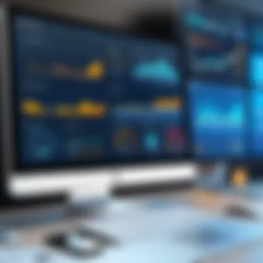 Analytics Dashboard Showcasing Metrics Analytics dashboard showcasing metrics