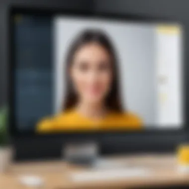 User Interface of Butter Video Conferencing A screenshot displaying the user-friendly interface of Butter Video Conferencing.