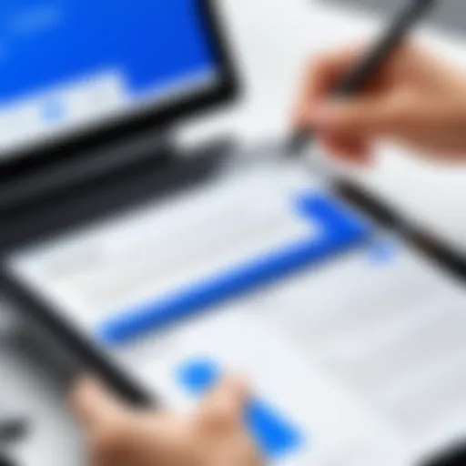 A visual comparison of DocuSign and Adobe Sign features