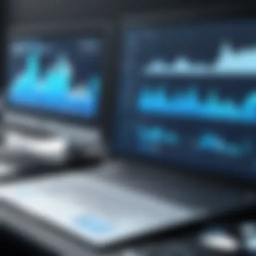 Graphical representation of statistical data analysis tools
