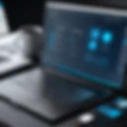 Visual representation of e-auction platform features