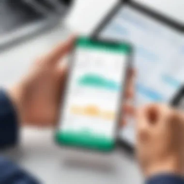 Advantages of Mobile Spreadsheet Applications Infographic detailing the advantages of mobile spreadsheet tools.