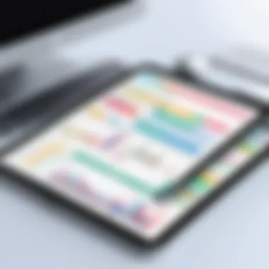 Integration of Mobile Spreadsheet Apps with Business Tools Visual representation of integration capabilities with other business tools.