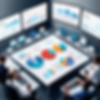 Graph showcasing benefits of utilizing board meeting software