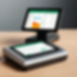Clover POS system interface showcasing features