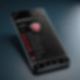 Visual representation of McAfee Mobile Security VPN features