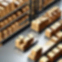 Detailed diagram of warehouse ordering system architecture