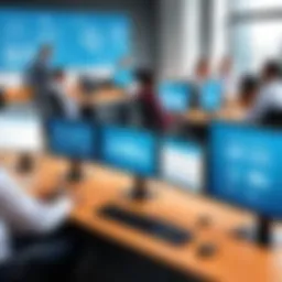 Visual representation of Vonage Contact Center functionalities