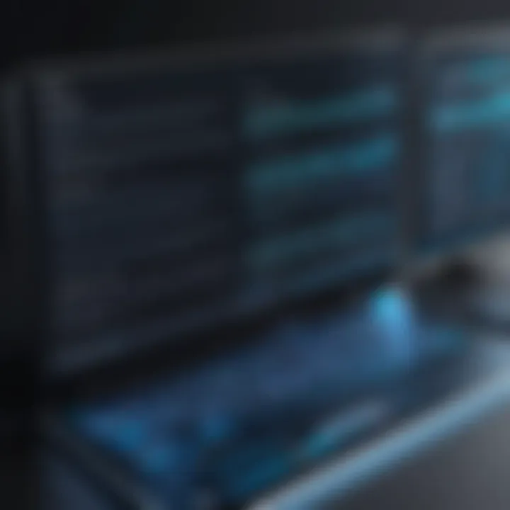 Integration capabilities highlighted in a script application