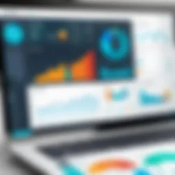 A modern dashboard showcasing HR and payroll statistics