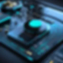 Sophisticated audio transcription interface showcasing features