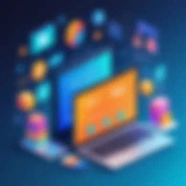 Graph illustrating the benefits of using distribution software for small businesses