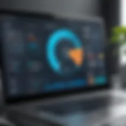 User navigating through Clicktime dashboard