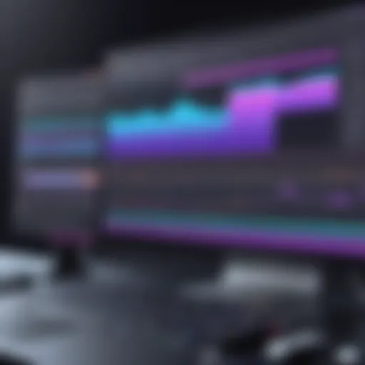 User interface of Adobe Premiere showing video editing tools