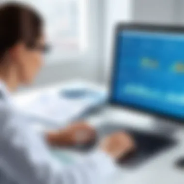 Benefits of Patient Information Software Graph illustrating the benefits of patient information software in healthcare settings