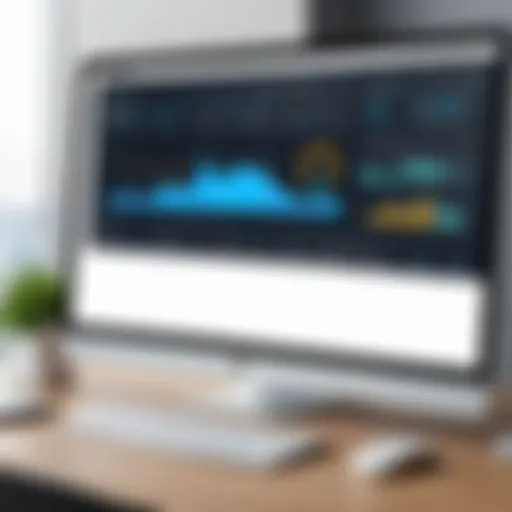 Visual representation of Planisware PPM dashboard