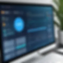 User-friendly interface of a CMS