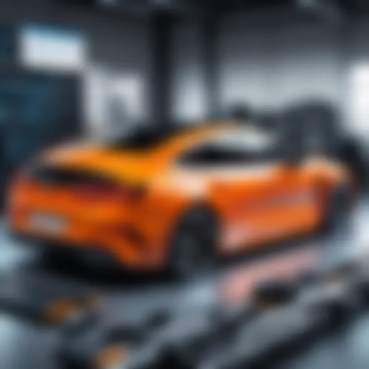 Illustration of CRM integration with automotive tools