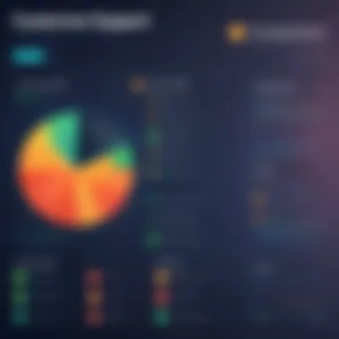 Key Metrics in Customer Support Graph showcasing customer support metrics