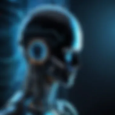 Darktrace AI: Advanced Cyber Defense Mechanism Visual representation of Darktrace AI in action