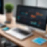 Dashboard showcasing E-Leads CRM interface