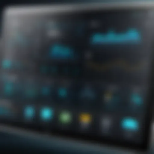 User interface of Eviivo showcasing dashboard features