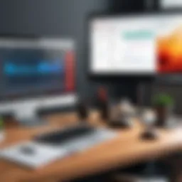 A workspace showcasing ABBYY FineReader Pro in action
