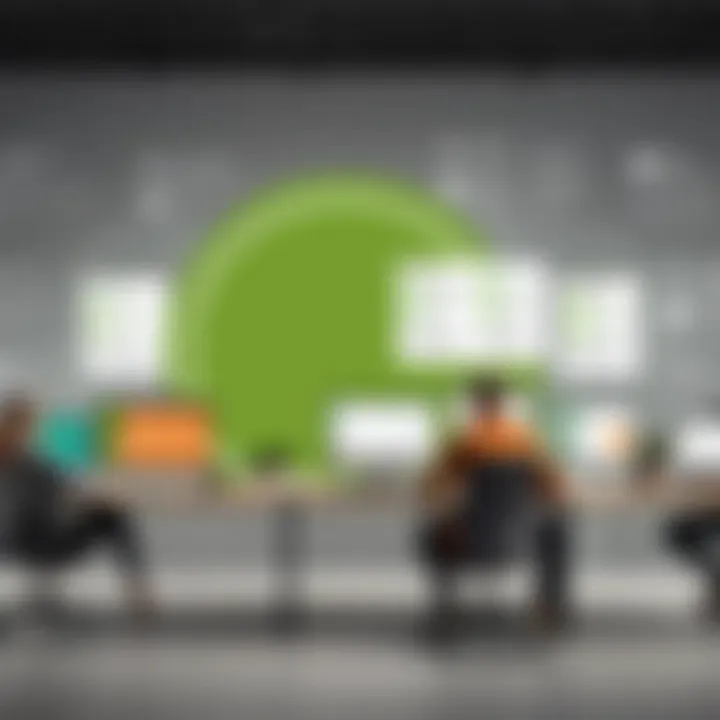 An infographic highlighting the advantages of using GoDaddy with Elementor