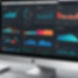 Overview of Arcadia BI dashboard showcasing data visualization