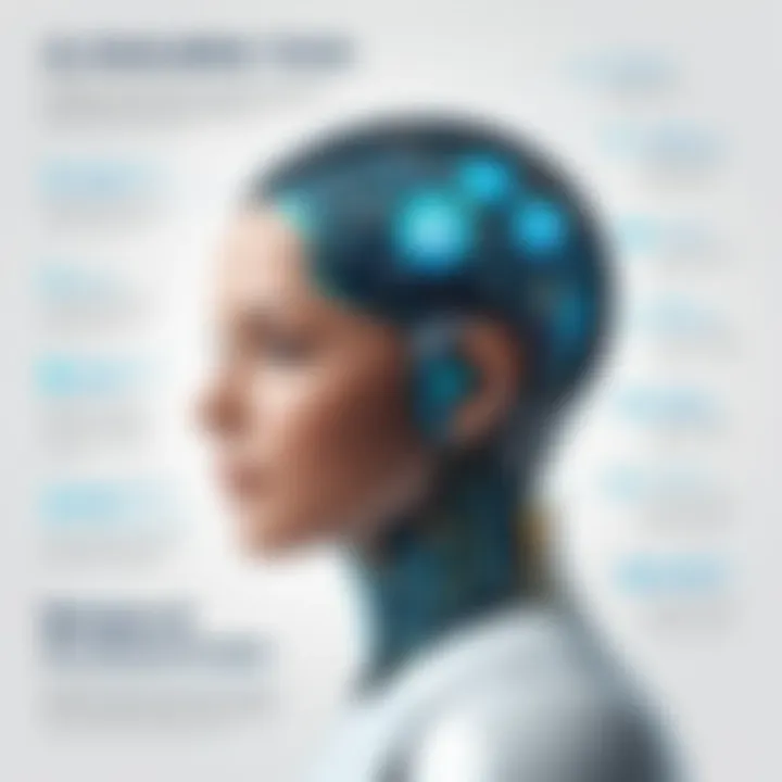 Infographic summarizing the benefits of AI learning tools