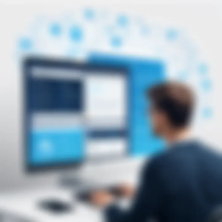 Visual representation of user feedback on Centrahub