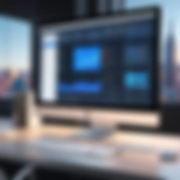 A user interface of an open-source alternative