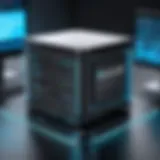Illustration of custom ad server architecture