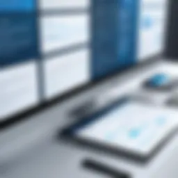 An overview of a digital document management system interface