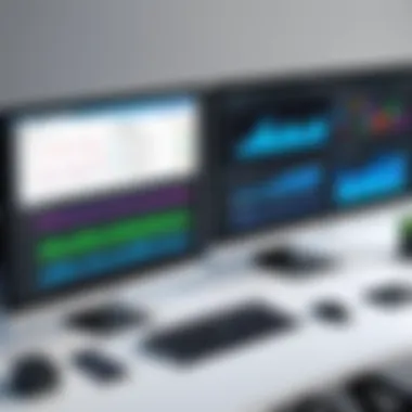 Graphic representation of the advantages of using Dynatrace in software environments