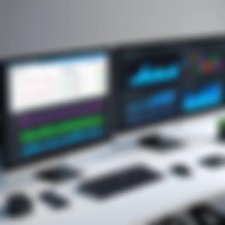 Graphic representation of the advantages of using Dynatrace in software environments
