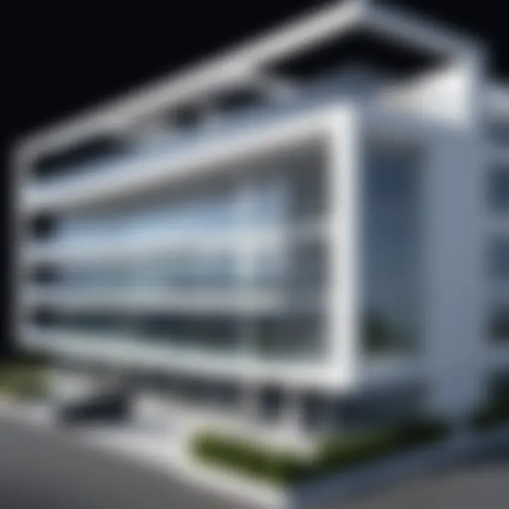 Architectural design created using free CAD software