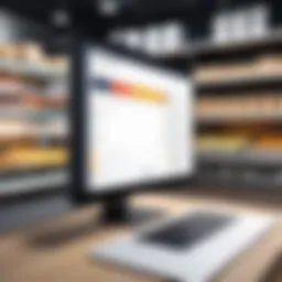 Overview of restaurant inventory management software interface