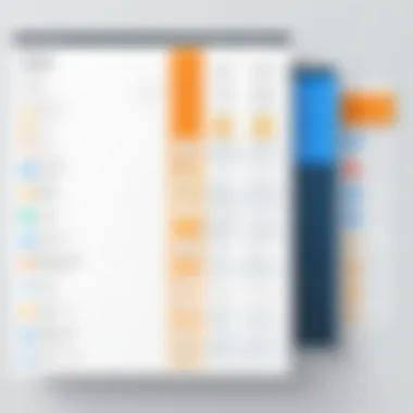Comparison of Scheduling Tools A comparison chart showcasing features of scheduling tools