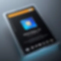 Innovative ID card design software interface
