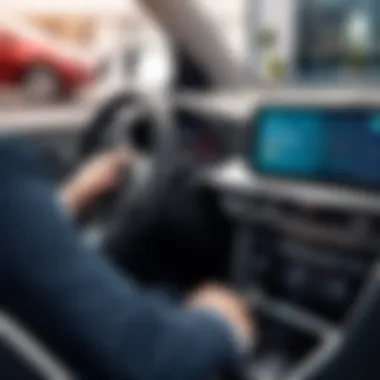 Enhancing Customer Engagement Through Technology Visual representation of customer relationship management within car sales software.