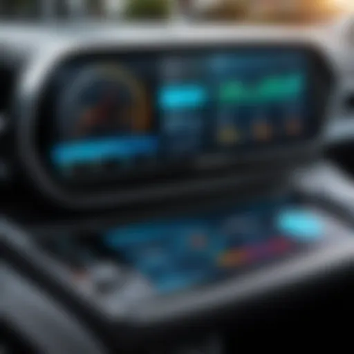 Dashboard of advanced car salesman software showcasing analytics and sales data.