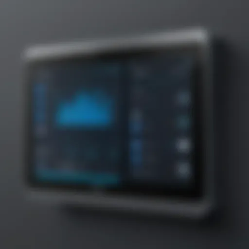 User interface of Intercom showcasing features