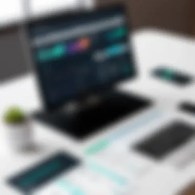 User-Friendly Dashboard of Invoice to Go Free Dashboard interface of Invoice to Go Free software showcasing user-friendly design