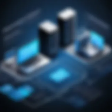 Infographic detailing the advantages and disadvantages of different DBMS