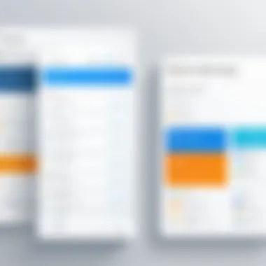 Comparison chart of various mail automation software solutions