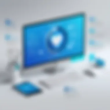 Infographic displaying the benefits of using Medisoft in healthcare